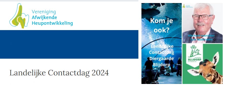Vereniging Afwijkende Heupontwikkeling – Landelijke Contactdag 2024